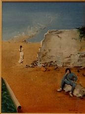 55 cm sur 38 cmLettre au passé