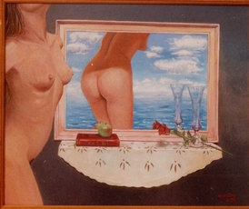 65 cm sur 54 cmNinon ou Ninette