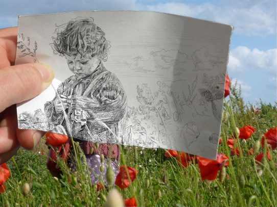 Aélys aux coquelicots