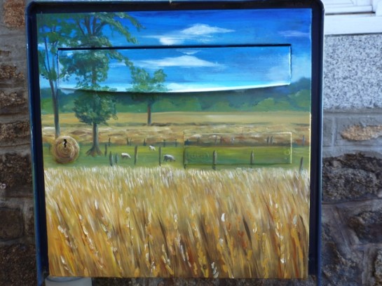 Ma boite aux lettres, les moutons de Jean